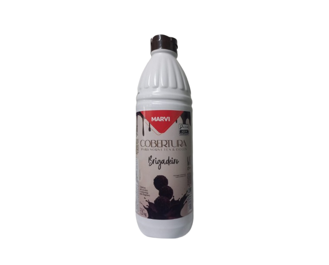 Cobertura para Sorvete Brigadeiro Marvi 1.3 Kg