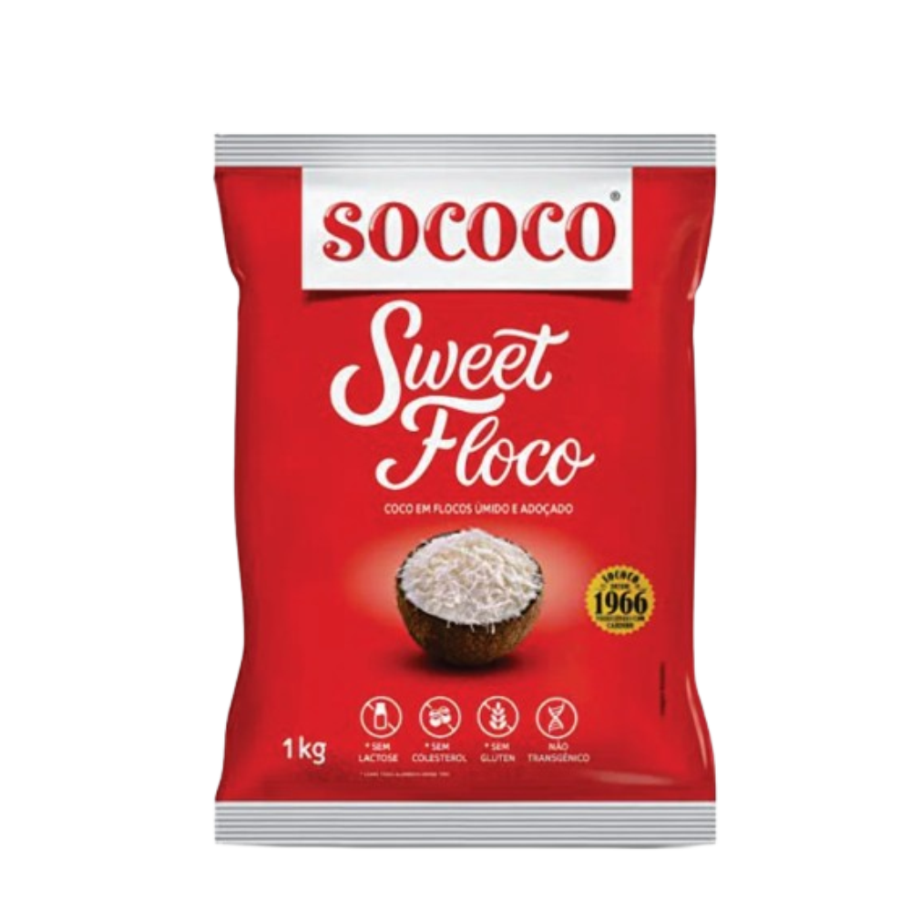Coco Ralado Sweet Floco Sococo 1kg