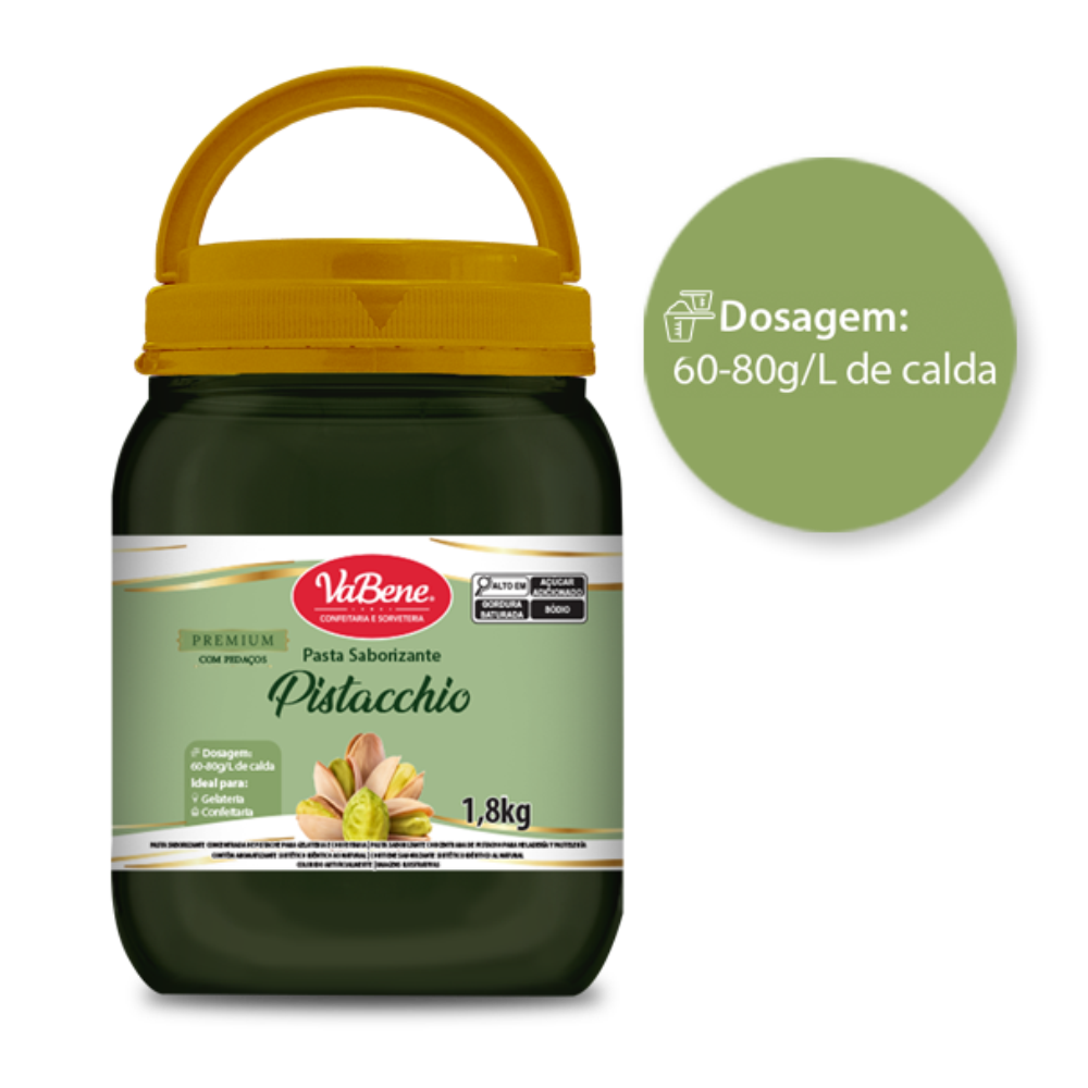 Pastas Saborizantes Pistacchio – Pistache