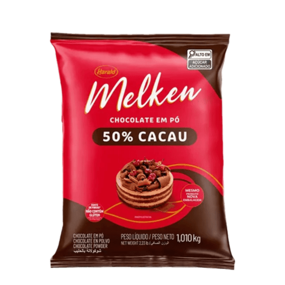 Chocolate Em Pó 50% Melken Harald 1×1,050kg Un