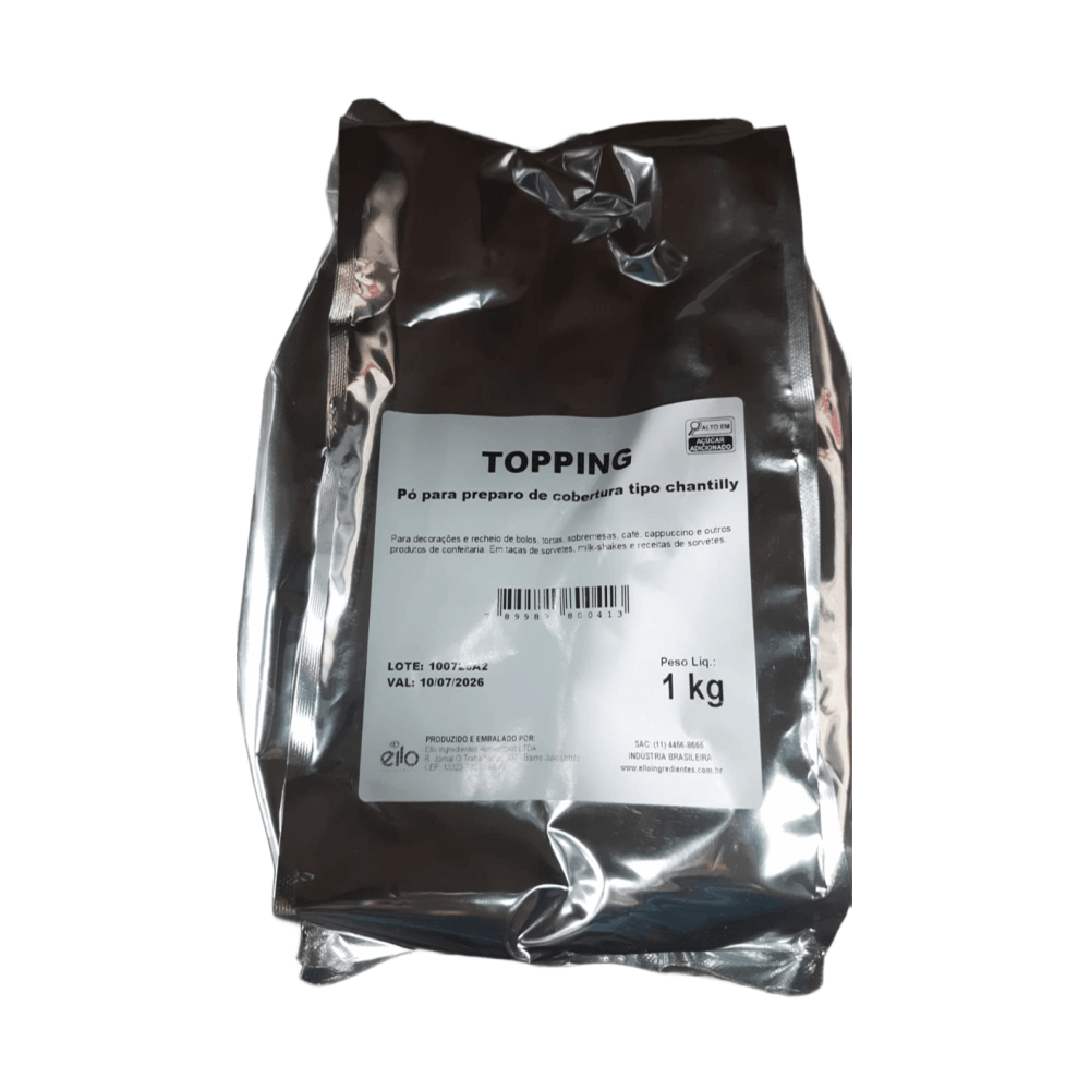 Topping Cobertura Chantilly Ello 1kg Sc