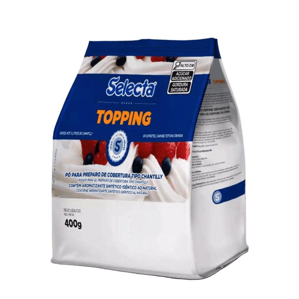 Topping Coberturaert Chantilly D Rodas 400grs un