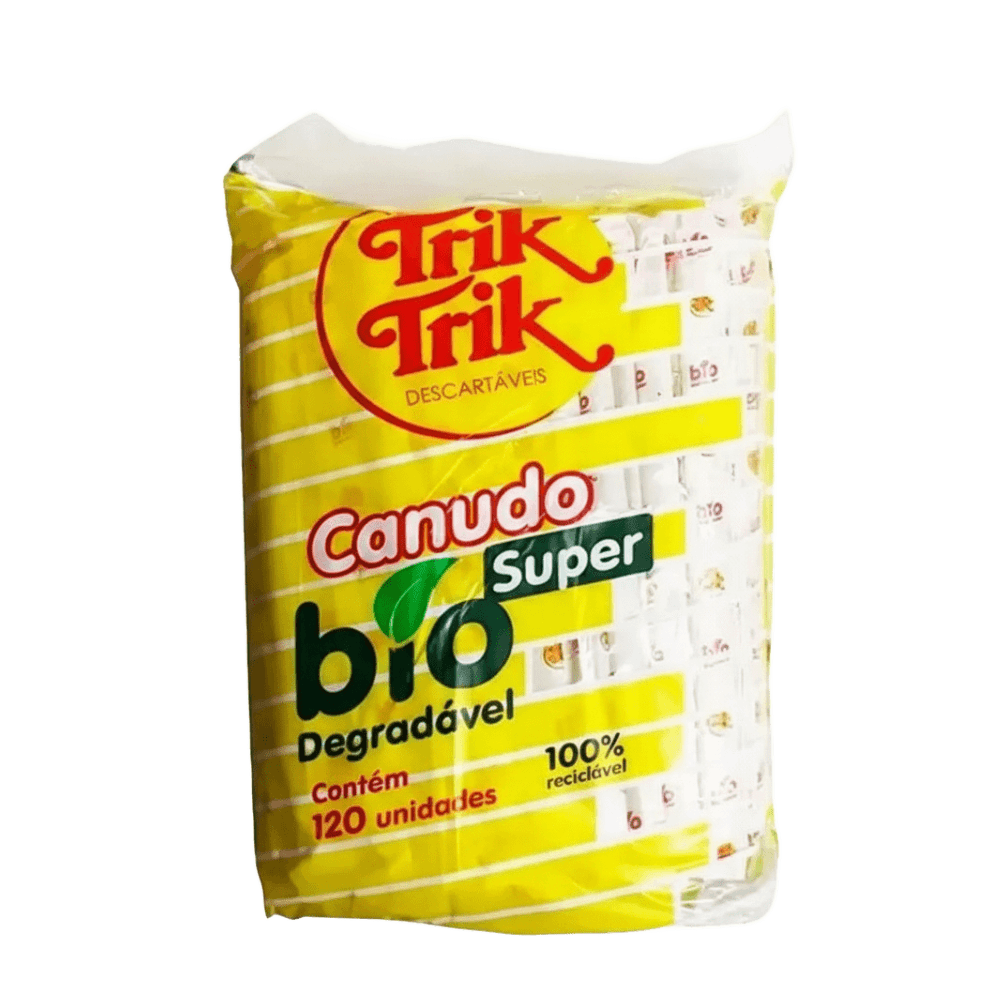 Canudo Bio Super 10mm – 120un Pc