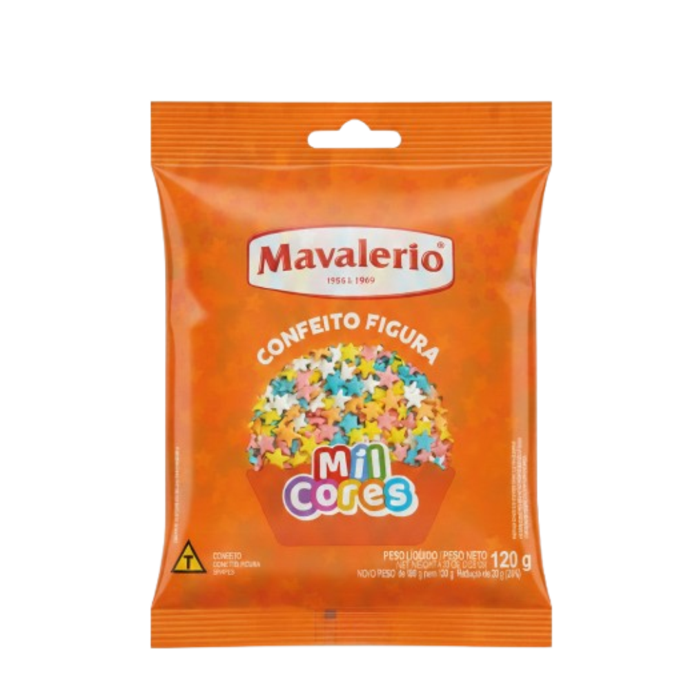 Mavalério Confeito Figura Mil Cores
