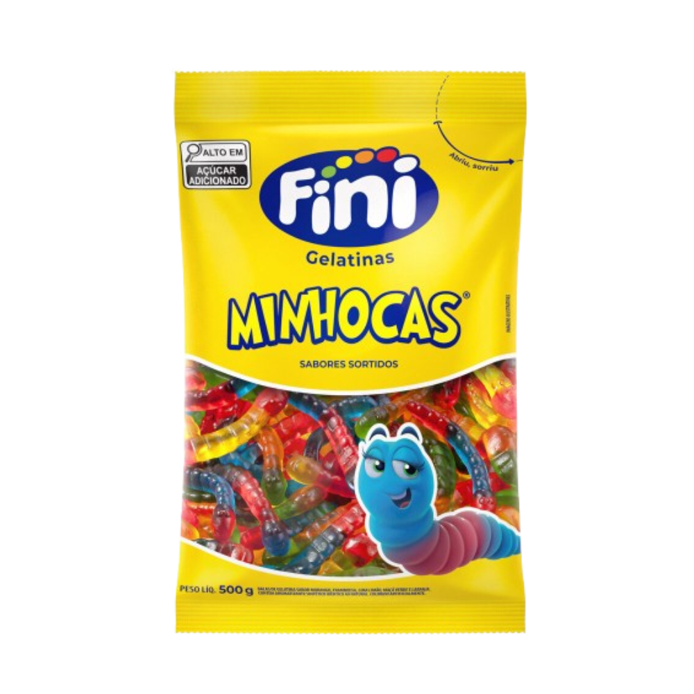 Minhocas 500g – Fini