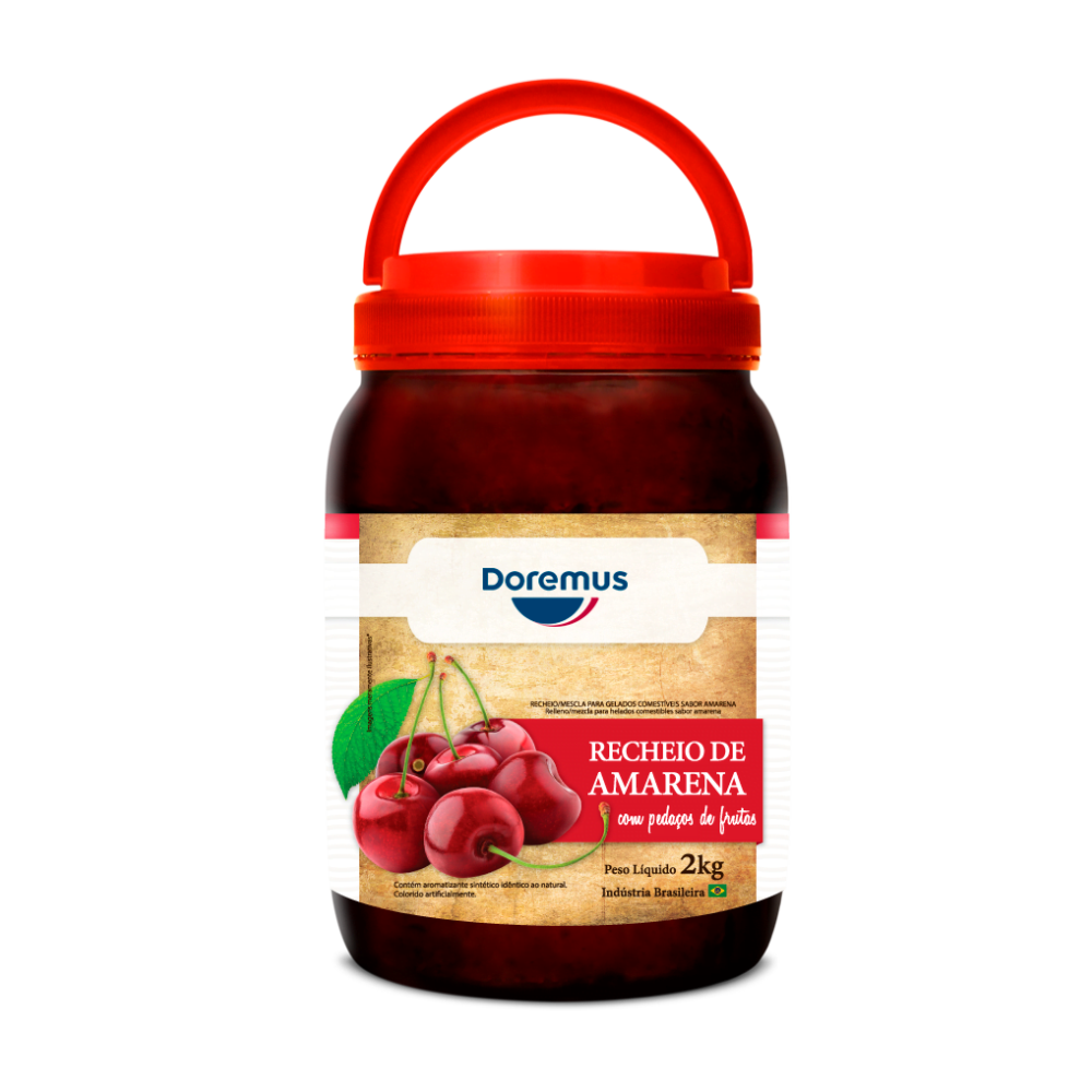 Recheio de Amarena Doremus pote de 2kg. 