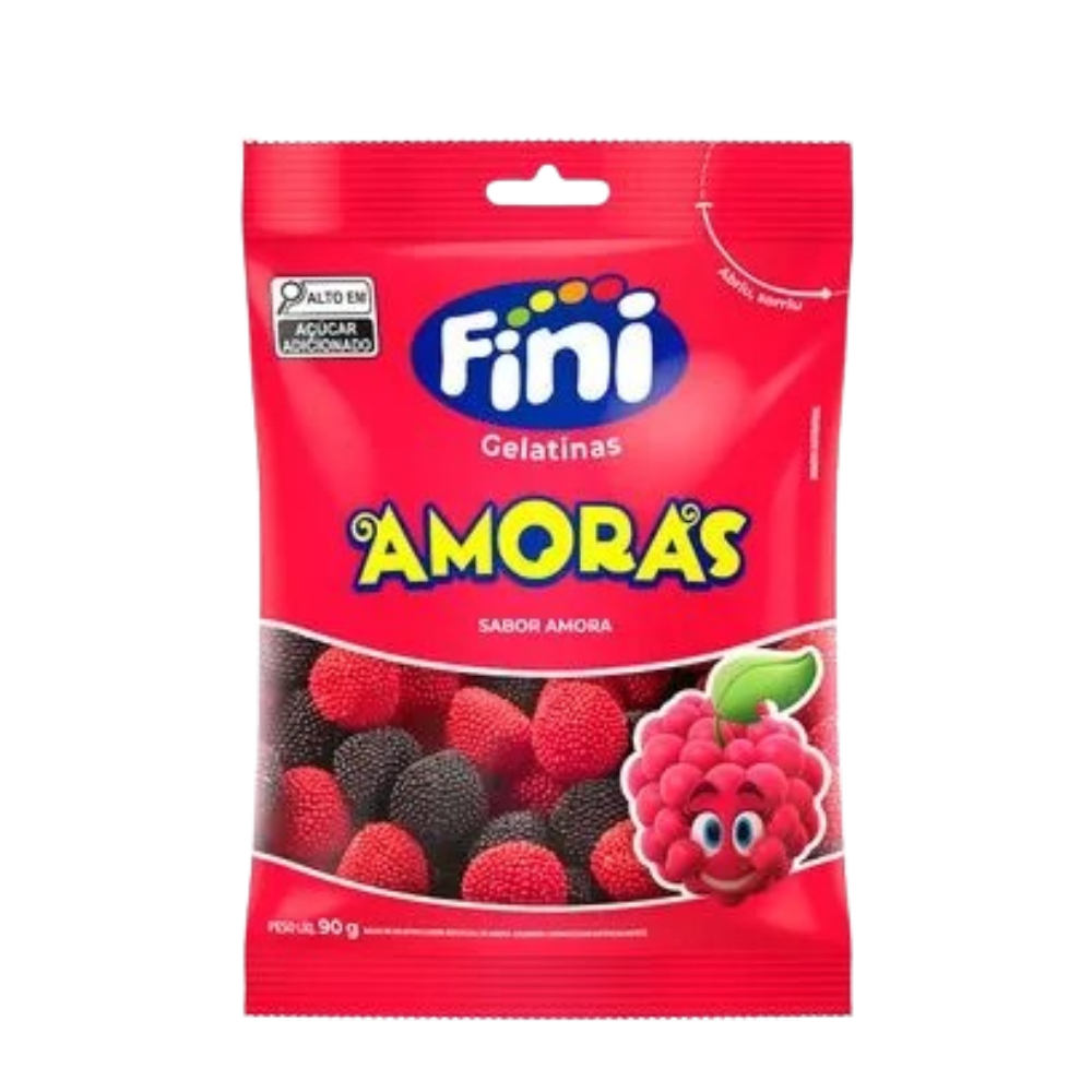 Bala de gelatina Fini Amoras.