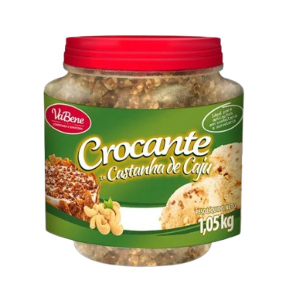 Crocante de Castanha-de-Caju 1,050Kg VABENE